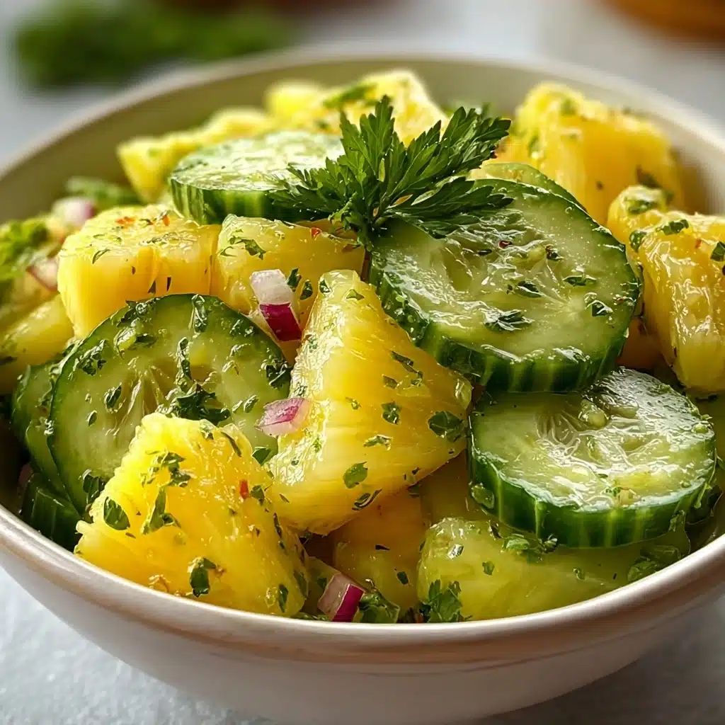 Pineapple Cucumber Salad Recipe - Recipe Image
