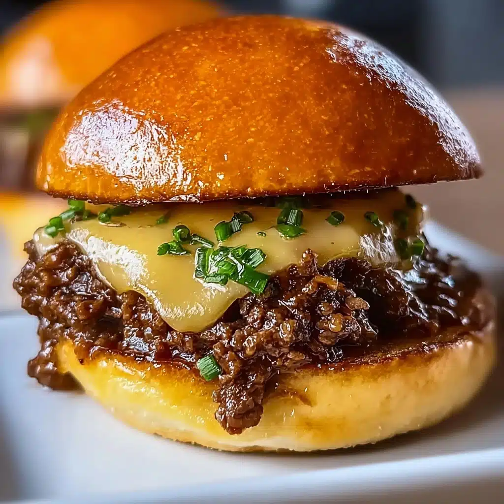 French Onion Beef Sloppy Joes Recipe