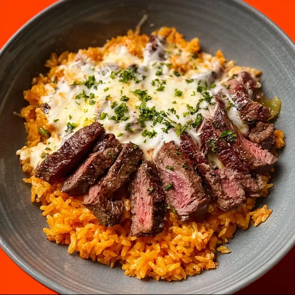 Steak Queso Rice Recipe - Recipe Image