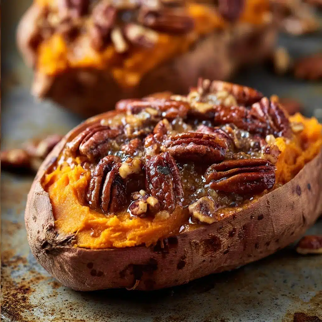 Twice Baked Sweet Potatoes Recipe - Recipe Image