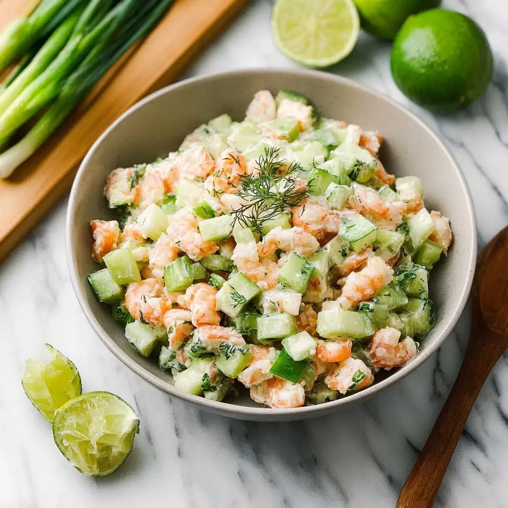 Cucumber Shrimp Salad Recipe - Recipe Image