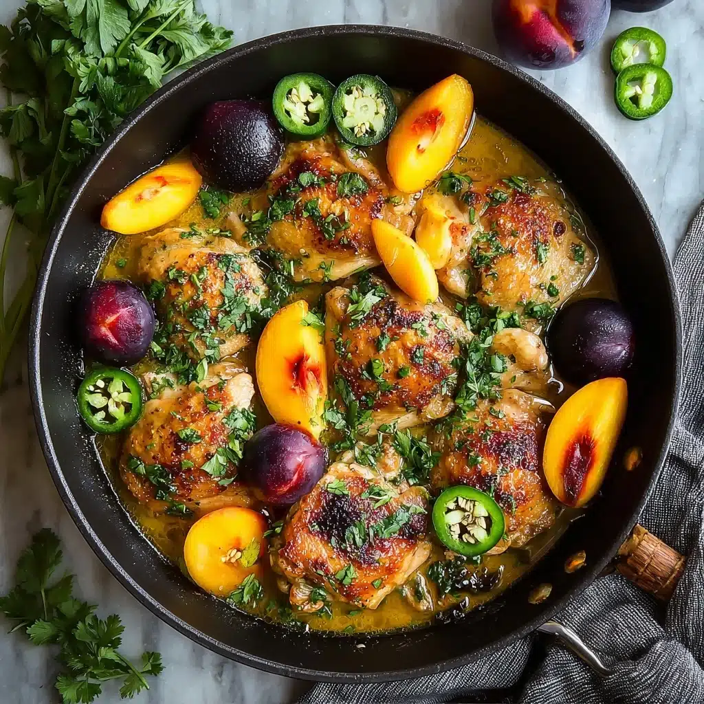 Jalapeno Peach Chicken Recipe - Recipe Image