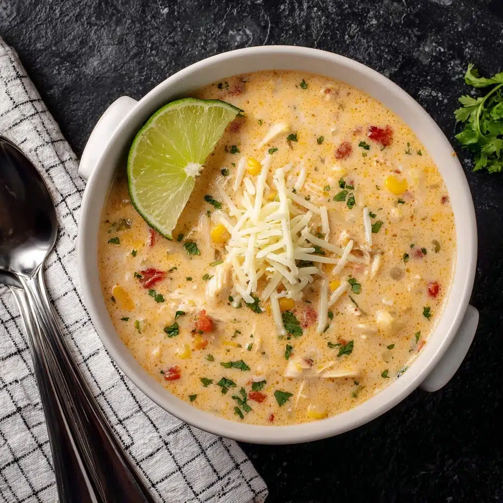 Slow Cooker Mexican Chicken Corn Chowder Recipe