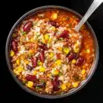 Crockpot Taco Rice Soup Recipe