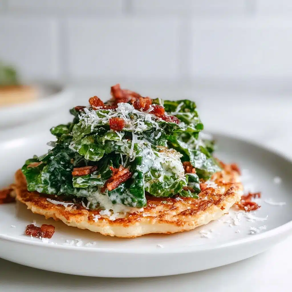 Smash Chicken Caesar Tacos Recipe - Recipe Image