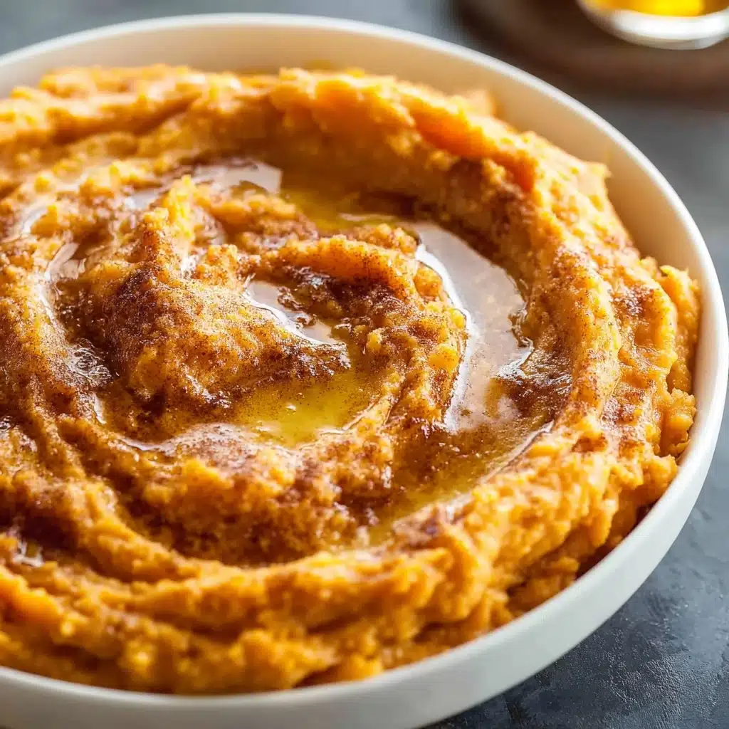 Easy Cinnamon Mashed Sweet Potatoes Recipe - Recipe Image