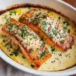 Baked Boursin Salmon Recipe