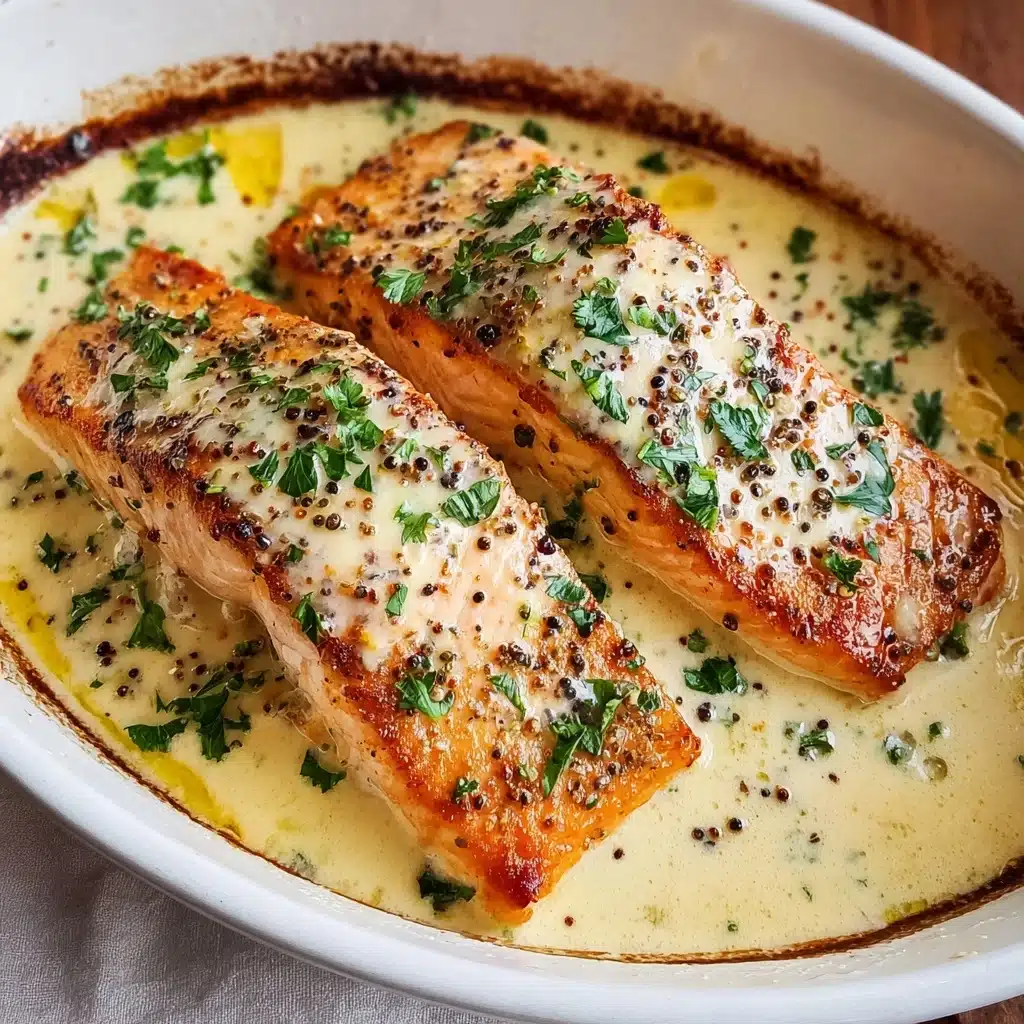 Baked Boursin Salmon Recipe