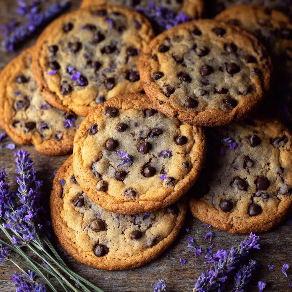 Lavender Chocolate Chip Cookies Recipe - Recipe Image