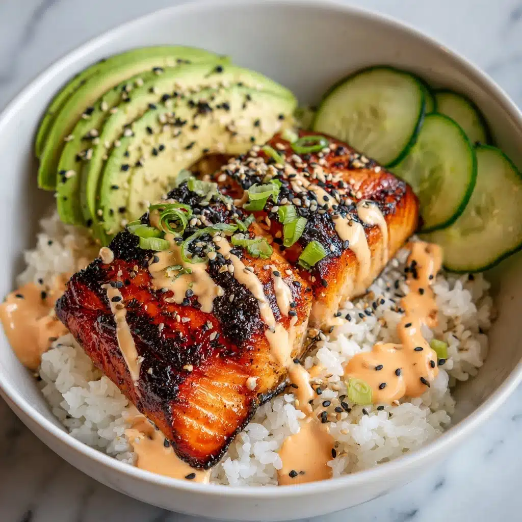 Baked Salmon Sushi Bowl Recipe - Recipe Image