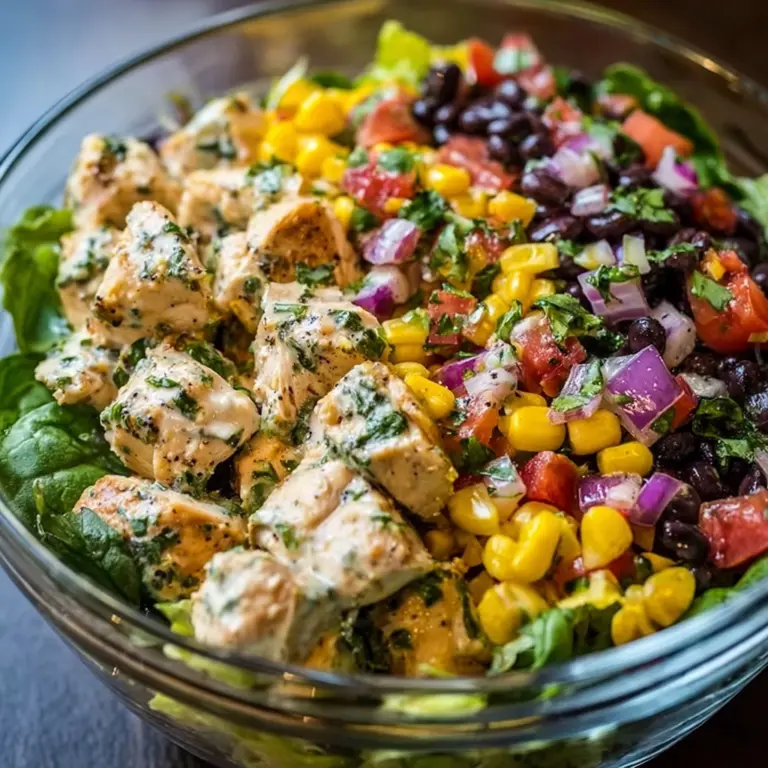 Zesty Southwest Chicken Salad Recipe