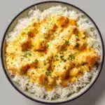 Quick and Easy Creamy Smothered Chicken and Rice Recipe