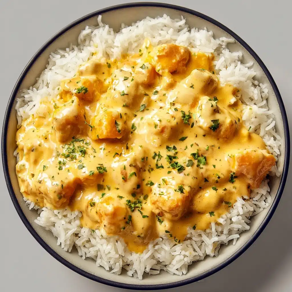 Quick and Easy Creamy Smothered Chicken and Rice Recipe