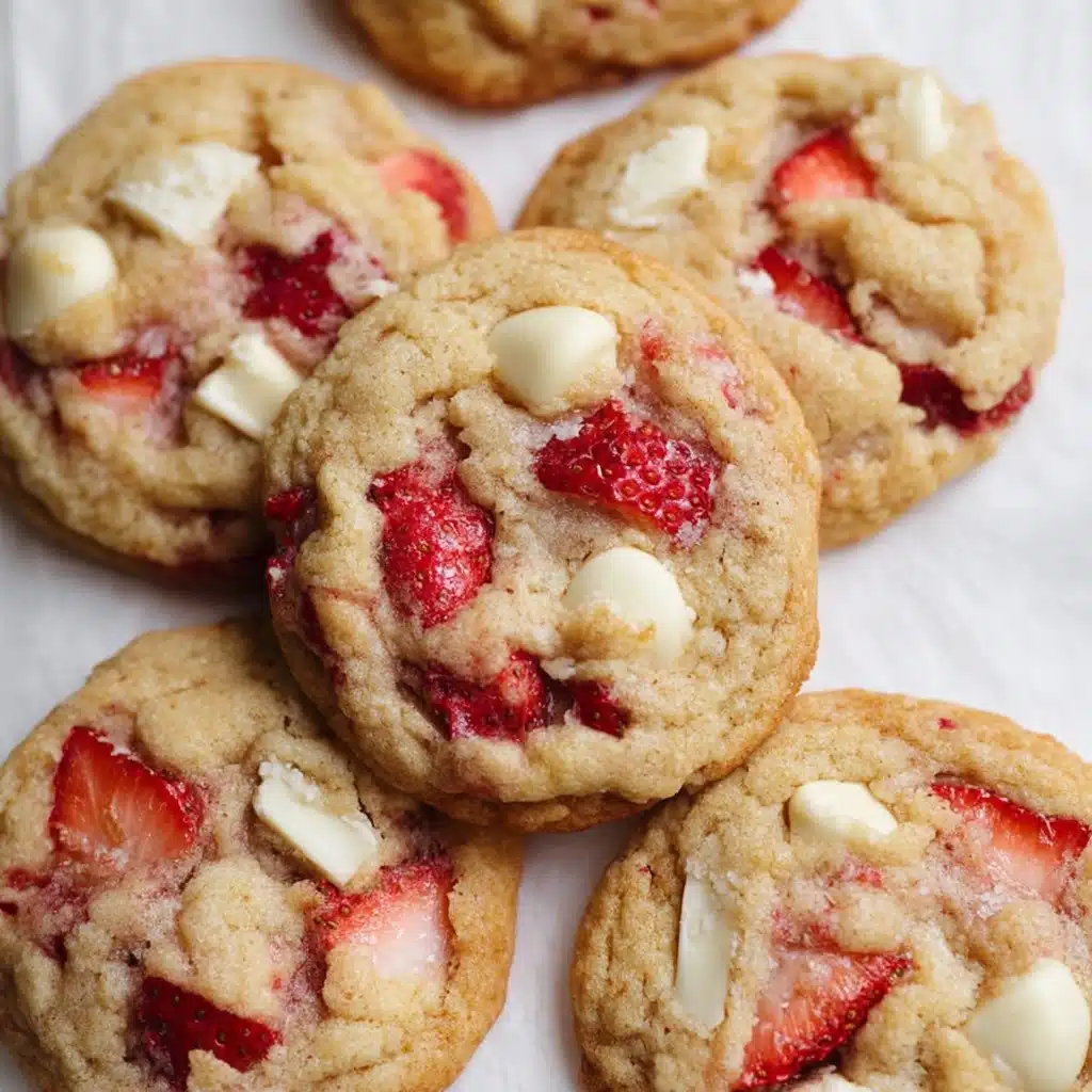 Strawberries and Cream Cookies Recipe - Recipe Image
