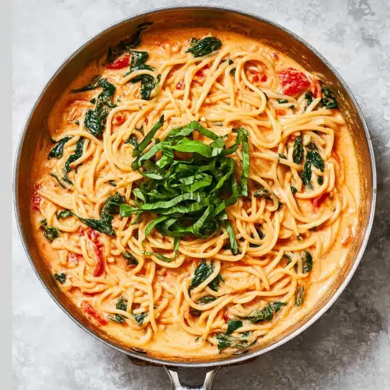 Easy One Pot Creamy Tomato Pasta Recipe