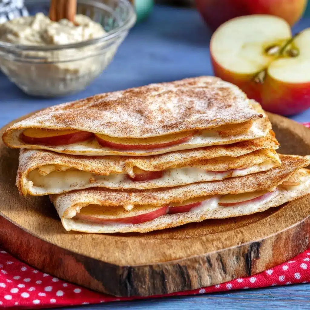 Apple Cheesecake Breakfast Quesadillas Recipe - Recipe Image