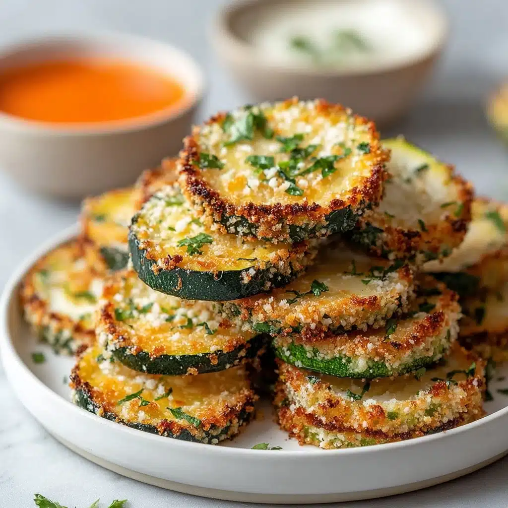 Crispy Baked Parmesan Zucchini Recipe - Recipe Image