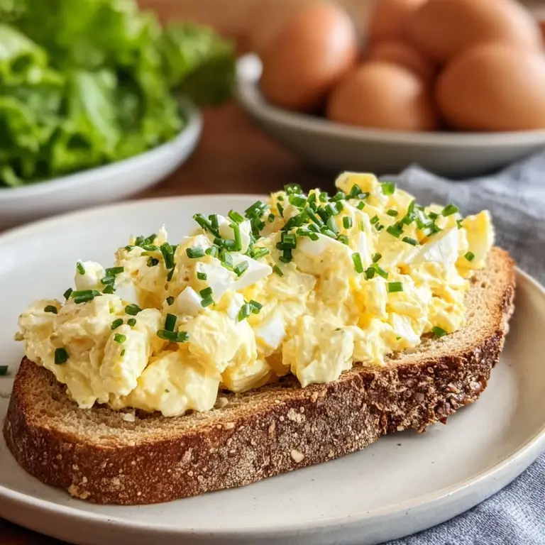 Old Fashioned Egg Salad Recipe