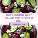Beet Salad with Feta, Cucumbers, and Dill Recipe