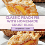 The Perfect Peach Pie Recipe