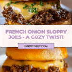 French Onion Beef Sloppy Joes Recipe