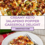 Keto Jalapeno Popper Casserole Recipe