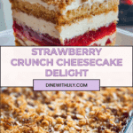 Strawberry Crunch Cheesecake Recipe
