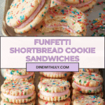 Funfetti Shortbread Sandwich Cookies Recipe