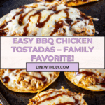 Barbecue Chicken Tostadas Recipe