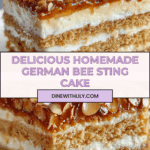 Authentic German Bee Sting Cake Recipe