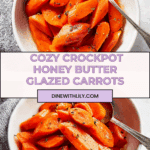 Honey Butter Thyme Crockpot Glazed Carrots Recipe