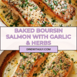 Baked Boursin Salmon Recipe