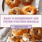 Simple 3 Ingredient Protein Bagels Recipe