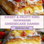 Irresistible King Hawaiian Cheesecake Danish Recipe