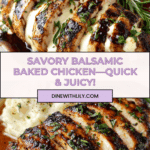Balsamic Baked Chicken Breast Recipe