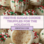 Sugar Cookie Truffles Recipe