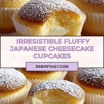 Fluffy Japanese Cotton Cheesecake Cupcakes Recipe