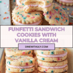 Funfetti Shortbread Sandwich Cookies Recipe