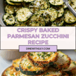 Crispy Baked Parmesan Zucchini Recipe