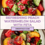 Peach Watermelon Salad Recipe