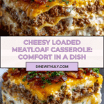Cheesy Loaded Meatloaf Casserole Recipe