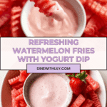 Healthy Watermelon Fries Recipe