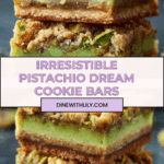 Pistachio Dream Cookie Bars Recipe