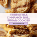 Cinnamon Roll Sugar Cookies Recipe