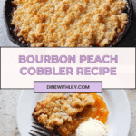 Bourbon Peach Cobbler Recipe