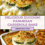 Quick Baked Zucchini Parmesan Casserole Recipe
