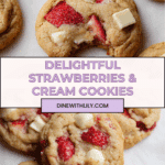 Strawberries and Cream Cookies Recipe