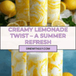 Condensed Milk Lemonade Refreshing Summer Drink Idea Recipe