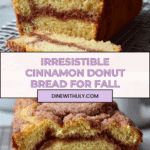 Cinnamon Donut Bread Recipe