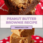 Peanut Butter Brownie Recipe
